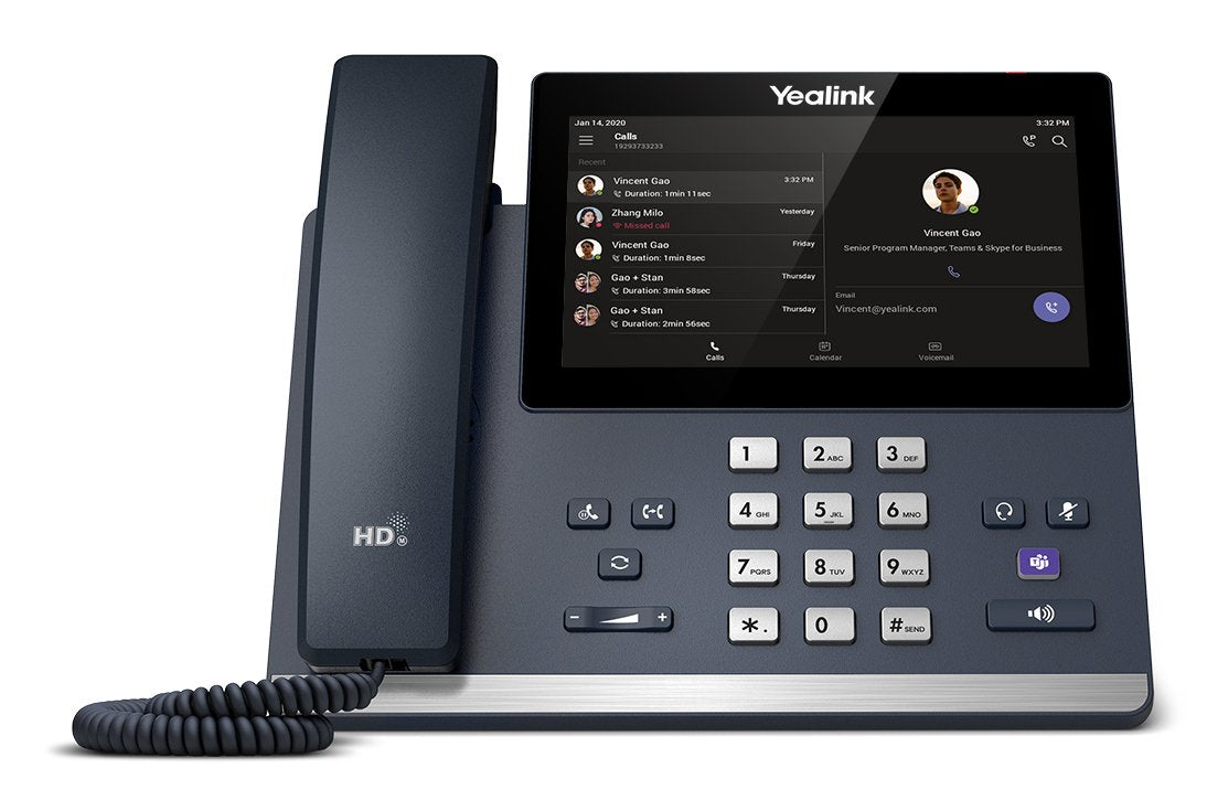 Teléfono Yealink Mp56 E2 Teams  Ip Gris Lcd Wifi