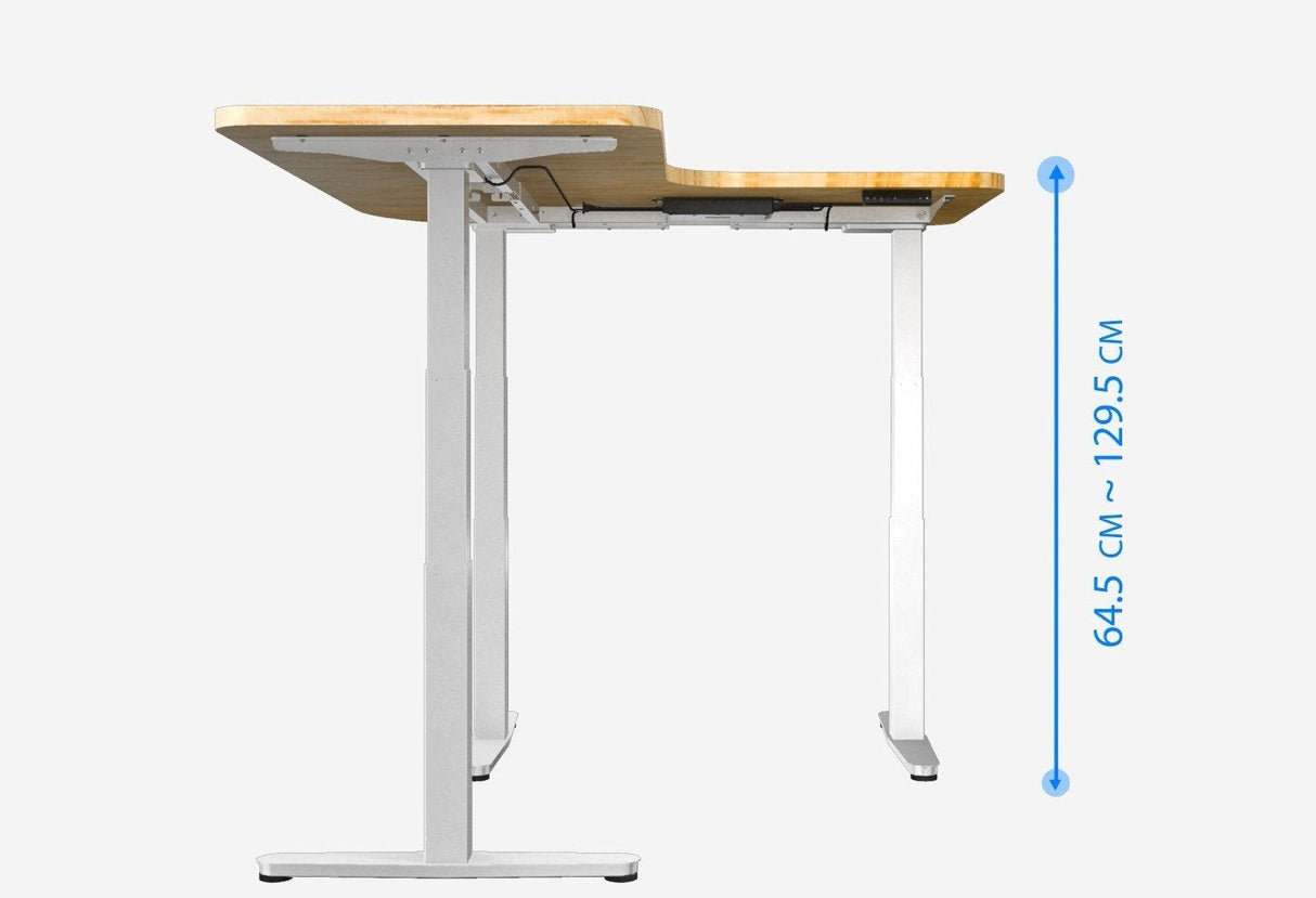 Equip Escritorio Eléctrico L-Form Tm Gris Max150kg