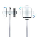 Tooq Soporte De Pantalla De Suelo Fijo 37"-70" - Peso Max 50kg - Vesa 600x400mm