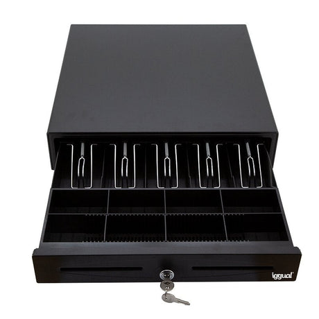 EAN 8435364316344 - iggual IRON-50 Cajón de efectivo automático y manual imagen 4