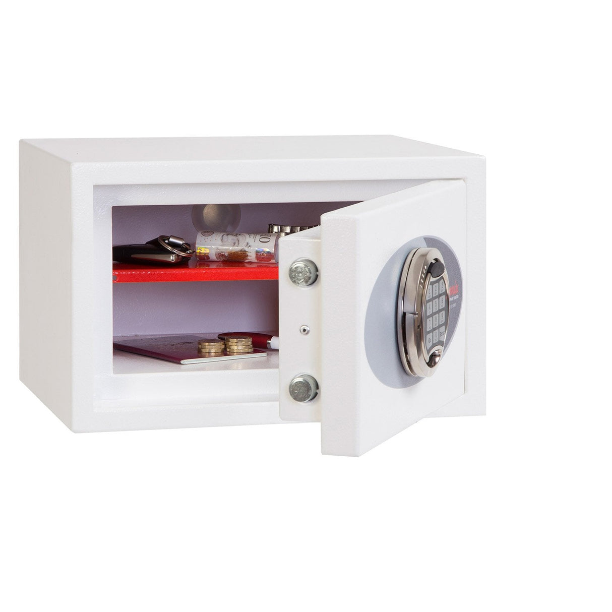 Phoenix Safe Co. Ss1181e Caja Fuerte De Superficie 7 L Acero Blanco