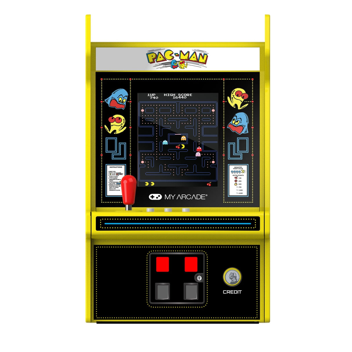 My Arcade Micro Player Pro Pacman 6.75" Dgunl-4194