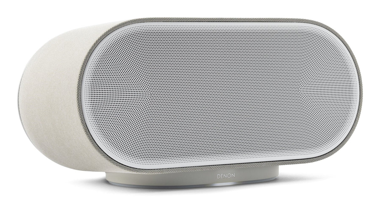Denon Home 600 Silver Altavoz Inteligente Inalámbrico Con Tecnología Heos Y Sonido Dolby Atmos.