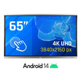 EAN 8435364318805 - iggual Orchid 65" Panel plano interactivo 165,1 cm (65") LED Wifi 400 cd / m² 4K Ultra HD Negro Pantalla  imagen 14