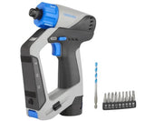 EAN 4053423304176 - Dremel F013DD12JA taladro 800 RPM Sin llave 850 g Azul, Gris imagen 1