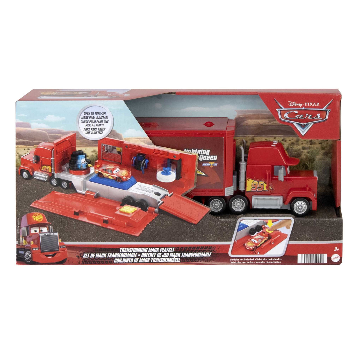 Camion Mack Transformable Cars Disney