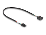 Delock 61100 Hub Usb 2.0 Base Conexiones Macho De 2 Puertos
