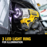 Dewalt Akku-Schlagschrauber Dcf801d2, 12volt, 1/4" (Amarillo/Negro, 2x Li-Ionen Akku 2,0ah, In T Stak-Box) Dcf801d2-Qw