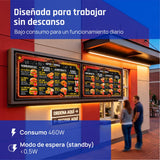 EAN 8435364320051 - iggual IGG320051 pantalla de señalización Pantalla plana para señalización digital 190,5 cm (75") LED Wif imagen 7
