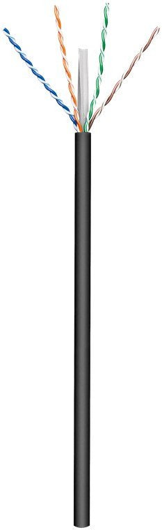 EAN 4040849572937 - Goobay 57293 cable de red Negro 100 m Cat6 U/UTP (UTP) imagen 3