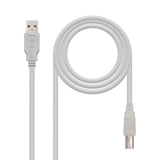 Nanocable Cable De Impresora Usb-A 2.0 Macho A Usb-B Macho 1.80m