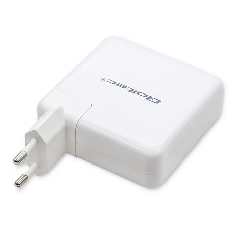 EAN 5901878517100 - Qoltec 51710 cargador de dispositivo móvil Universal Blanco Corriente alterna Carga rápida Interior imagen 5