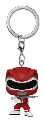 Llavero Pocket Pop Power Rangers 30th Anniversary Red Ranger