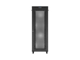 Lanberg Rack Cabinet 19 Free-Standing 47u 800x800 Flat Pack Mesh Door Lcd Black