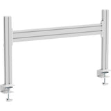 Inline® Slatwall Table Mount, Panel Aluminium 1m Incl. 2 Pillars, 0.43m