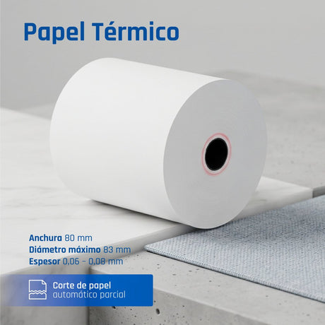 EAN 8435364319178 - iggual TP7001-3I 203 x 203 DPI Alámbrico Transferencia térmica Impresora de recibos imagen 10