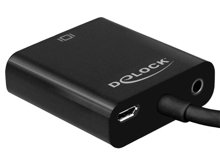 Delock Adaptadorcable Micro Hdmi-D St > Vga Hembra Con Audio
