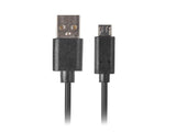 Cable Usb Lanberg 2.0 M/Micro Usb M Quick Charge 3.0 1m Negro