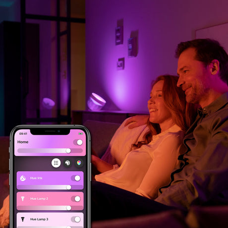 EAN 8719514264489 - Philips Hue White and Color ambiance 8719514264489 iluminación inteligente Lámpara de mesa inteligente Bl imagen 11