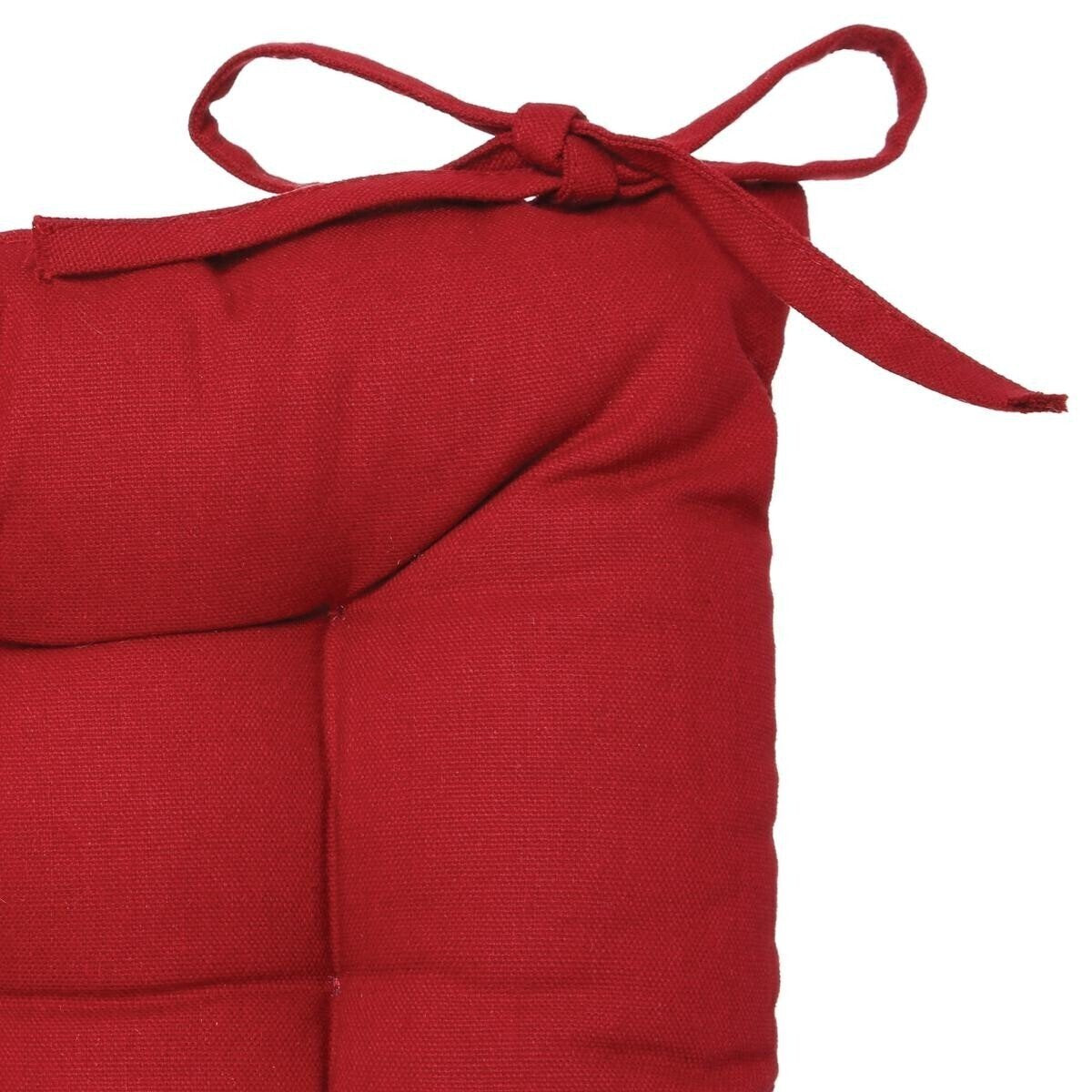 Cojin Para Silla Color Granate 38x38cm