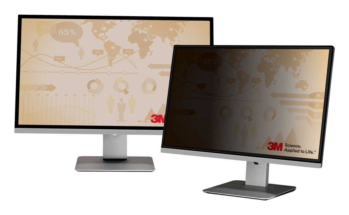 3m Filtro De Privacidad De Para Monitor De Escritorio Con Pantalla Panorámica De 31.5"