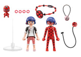 Playmobil 71336 Miraculous: Marinette & Ladybug, Juguete De Construcción 71336