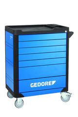 Carro De Herramientas Gedore Workster Highline Azul/Negro, Incluye 147 Herramientas 3082105