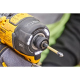 Llave De Impacto Hidráulica Inalámbrica Dewalt Dcf870e2t, 1/4", 18 Voltios Amarillo/Negro, 2 Baterías Powerstack Li-Ion 1,7 Ah, En Caja T Stak Dcf870e2t-Qw