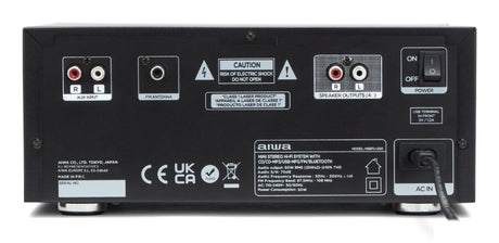 EAN 8435256811810 - Aiwa MSBTU-550 sistema de audio para el hogar Microcadena de música para uso doméstico 50 W Negro imagen 3