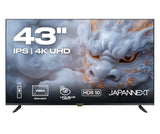 Japannext Jn-Ips430uhd60f Pantalla Para Pc 109,2 Cm (43") 3840 X 2160 Pixeles 4k Ultra Hd Lcd Negro
