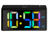 Reloj Digital Trevi Ec886 Lcd Grande Negro