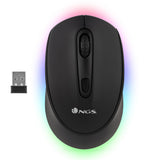 EAN 8435430619096 - NGS SMOG-RB ratón Juego Ambidextro RF Wireless + Bluetooth Óptico 2400 DPI imagen 1