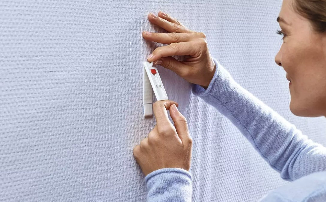 Tesa Pack De 2 Clavo Adhesivo Ajustable Hasta 1kg Para Pared Lisa