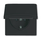 Busch Jaeger 20 Eugkb-35-101 Steckdose Klappdeckel Allwetter Wassergesch.Ip44 Anthrazit