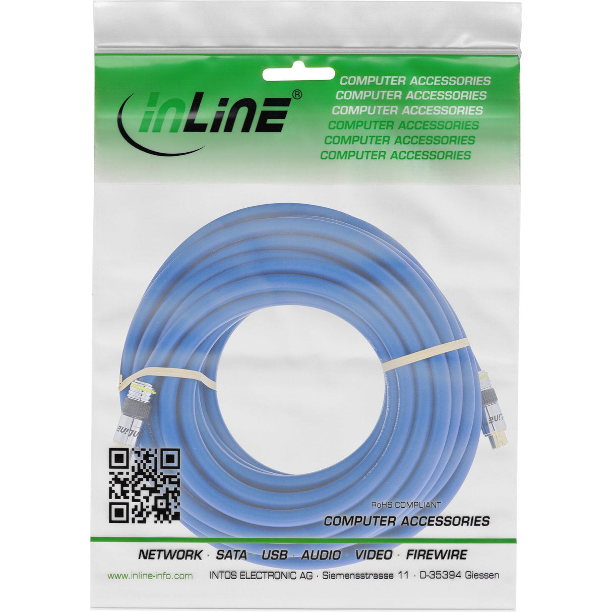 Cable De Video Inline S-Vhs Premium Mini Din De 4 Pines Macho A Macho De 5 M