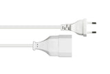 Good Connections Euro-Verlängerung Weiss 2m