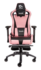 Talius Silla Caiman V2 Gaming Negra/Rosa, Reposapies, 4d, Frog