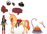 Spinmaster Unicorn Academy - Cinders Lagerfeuer-Set (Mit Valentina, Cinder Und Zubehör) 6076688