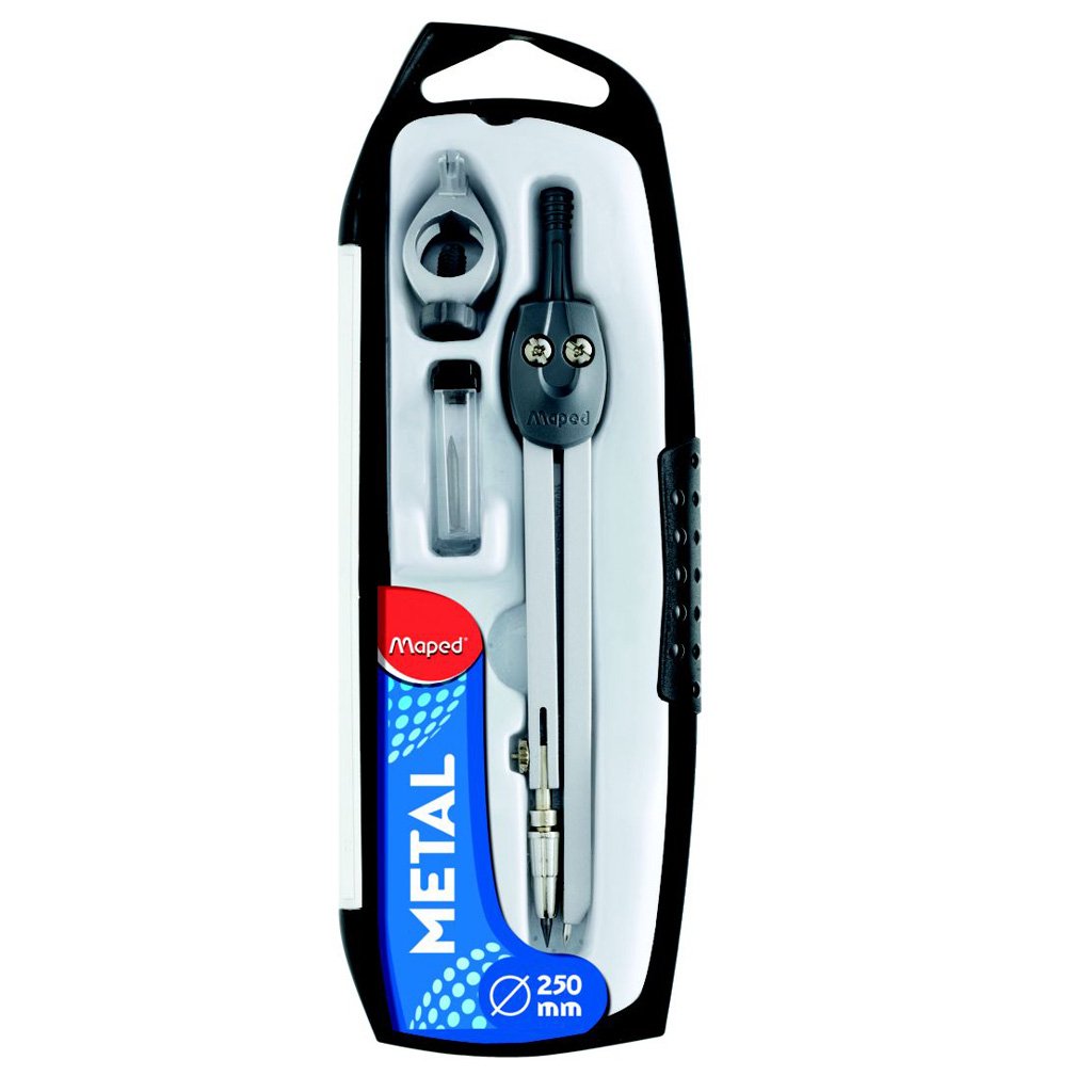 Maped Compás Start Con Mina De 12 Mm Estuche De 3 Piezas