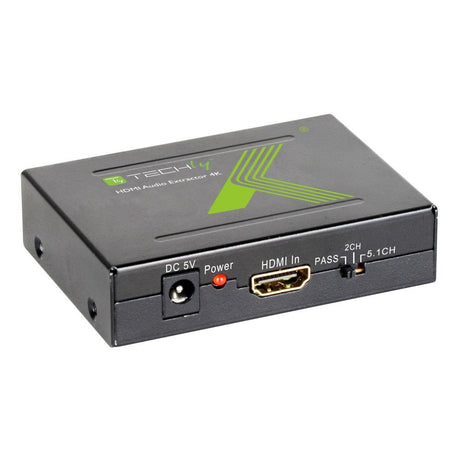 EAN 8054529025732 - Techly IDATA HDMI-EA convertidor de audio Negro imagen 1