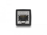 Delock Adaptador Rj45 Hembra A Rj45 Hembra Cat.6a Negro