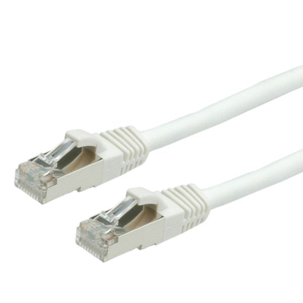 Value S/Ftp Patch Cord Cat.6, Halogen-Free, White, 2m Cable De Red Blanco (Value Cat6 S/Ftp Cu Lszh Ethernet Cable White 2m)