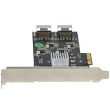 Startech Tarjeta Pcie De 8 Puertos Sata 8p6gpciesatastt
