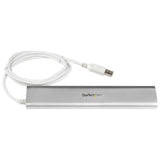 EAN 0065030861724 - StarTech.com ST73007UA hub de interfaz USB 3.2 Gen 1 (3.1 Gen 1) Type-A 5000 Mbit/s Plata, Blanco imagen 2
