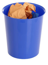 Archivo 2000 Papelera De Plástico Archivo 2000 Opcional Aro Sujetabolsas Capacidad 16 Litros 290x310 Mm Azul