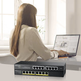 Zyxel 8-Port Gbe Smart Switch, Nebulaflex, Gs1915-8