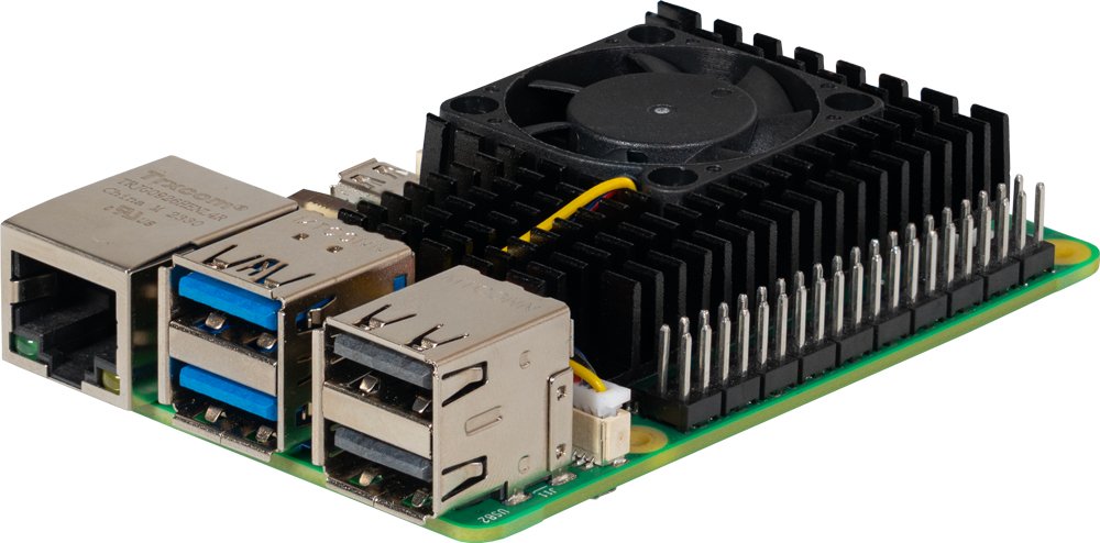 Joy-It Active Refriading Unidad Para Raspberry Pi 5, Chip Set Coacher Rb-Heatsink5