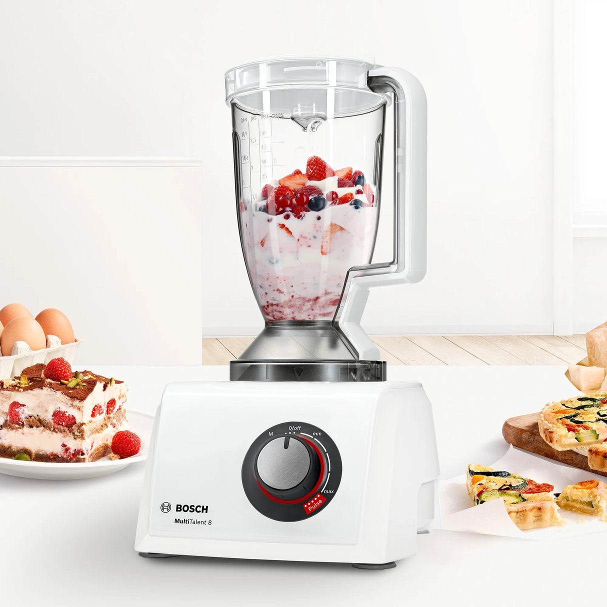 EAN 4242005109678 - Bosch MC812W501 robot de cocina 1000 W 3,9 L Blanco Balanza integrada imagen 4