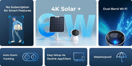 EAN 6975253983889 - Reolink Argus Series B730 Torre Cámara de seguridad IP Interior y exterior 3840 x 2160 Pixeles Techo/pare imagen 4