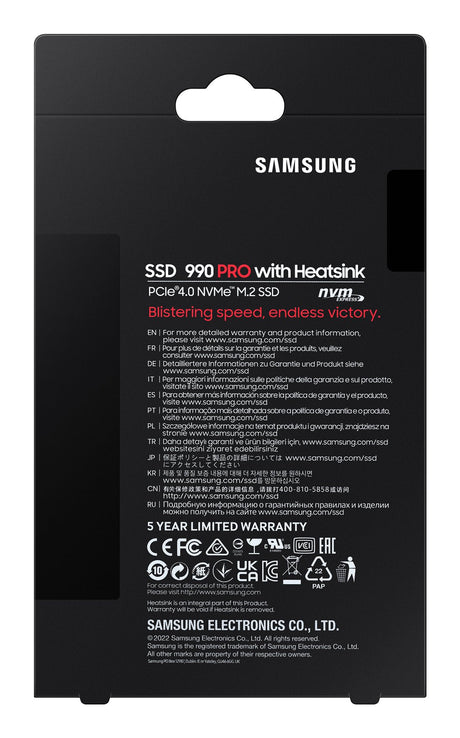 EAN 8806094413748 - Samsung 990 PRO 1 TB M.2 PCI Express 4.0 NVMe V-NAND MLC imagen 9